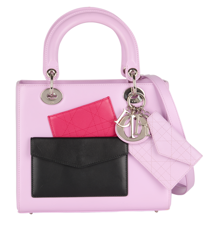 Medium Lady Dior Pockets, front view